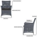 Ver imagem 6 de 4 Poltronas Igapó Alumínio Pintura Fendi Corda Náutica E9 Prata