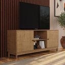 Ver imagem 3 de Rack para Sala de Estar TV 60 Polegadas Madeira Maciça 160cm Ethos F06 Freijó - Lyam Decor