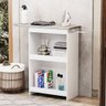 Tábua de Passar Roupa Luna com Suporte para Ferro Branco - Desk Design - 2