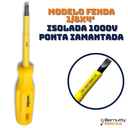 Ver imagem 3 de Kit Chave Born Vonder Isolada 1000v Fenda Philips Imantada
