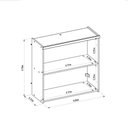 Ver imagem 7 de Armário Aéreo Duplo 80cm Allure Linea Brasil