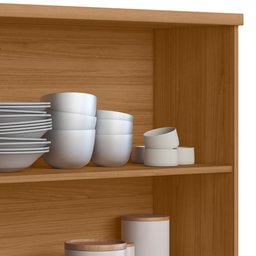Armário Aéreo Duplo 80cm Allure Linea Brasil - 5