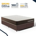 Ver imagem 6 de Cama Box Queen com Colchão de Espuma D33 Double Comfort 158x198x59cm
