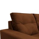 Ver imagem 3 de Sofá 2 Lugares Onix 1,80m para Sala Confortavel Sued Herrero Cor:cobre