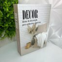 Ver imagem 4 de Decoração sala quarto livro caixa fake bege decor moderno