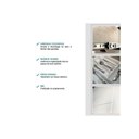 Ver imagem 5 de Cozinha Modulada Completa Bella 4 Peças (2aéreos+2balcões) C4p167 Branco - Carraro