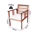 Ver imagem 5 de Conjunto Lisboa Sofá, Poltronas, Mesa, Espreguiçadeiras e Mesa Lateral