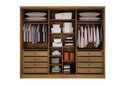 Ver imagem 3 de Guarda Roupa Casal 6 Portas 8 Gavetas - Himalaia-cumaru - Móveis Novo Horizonte