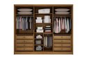 Ver imagem 4 de Guarda Roupa Casal 6 Portas 8 Gavetas - Himalaia-cumaru - Móveis Novo Horizonte