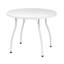 Ver imagem 3 de Conjunto Mesa de Jantar Redonda 90cm com 4 Cadeiras Multimóveis Cr50135 Branco/marrom