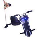 Ver imagem 4 de Drift Triciclo Elétrico Scooter Motorizado Infantil 2 Velocidades Freio120W Importway IWDTE-120W