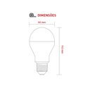 Ver imagem 3 de Lâmpada LED Ourolux Controled Sensor de Luminosidade 9W 2700K