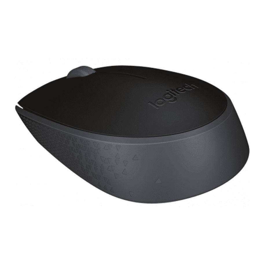 MOUSE OPTICO SEM FIO M170 ERGONÔMICO ORIGINAL LOGITECH:Preto - 2