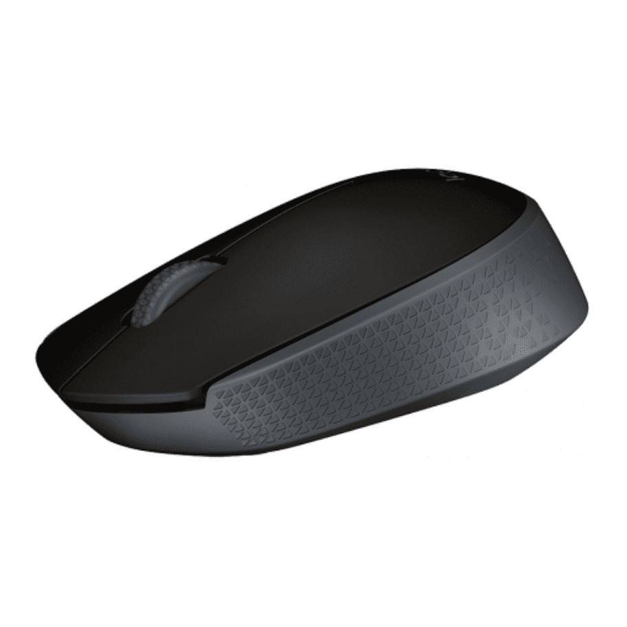 MOUSE OPTICO SEM FIO M170 ERGONÔMICO ORIGINAL LOGITECH:Preto - 4