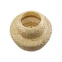 Ver imagem 5 de Luminária de Mesa Bali Abajur Fibra Bambu Base Madeira 1xe27 Boho Rústico St3270