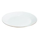 Ver imagem 3 de Prato de Raso Catarina em Opaline com Fio de Ouro 27cm 1 Peça - Hauskraft