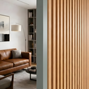 Ver imagem 1 de Kit 4 Barras Perfil Pvc 2 Metros Acabamento para Painel Ripado Slim