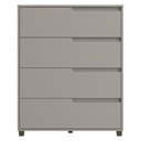 Ver imagem 6 de Cômoda 80cm com 4 Gavetas Multimóveis Cr35243