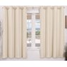 Cortina Blackout PVC Corta 100% A Luz para Sala de Tv Televisao 2,00 1,70M Varao Normal - 1
