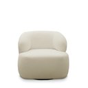 Ver imagem 3 de Conjunto Sala de Estar Decorativo Charlote 1 Poltrona Namoradeira 150cm 1 Poltrona Base Giratória em