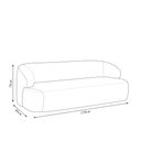 Ver imagem 6 de Conjunto Sala de Estar Decorativo Charlote 1 Poltrona Namoradeira 150cm 1 Poltrona Base Giratória em
