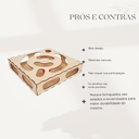 Ver imagem 3 de Brinquedo Interativo Gato Bolinha Guizo Terapia Mdf