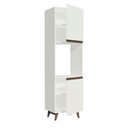Ver imagem 3 de Torre-Quente Madesa Reims 60 cm 2 Portas Branco Cor:Branco