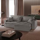 Ver imagem 1 de Sofá Retrátil com Baú Ref 47 - 2501-b Messina