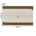 Ver imagem 2 de Painel para TV Catania 86 Polegadas 220cm MDF MDP Pinho Off White Artely