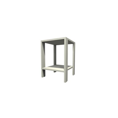 Mesa de Cabeceira Mesa de Apoio Mesa Auxiliar Mesa Lateral. Cor: Branco