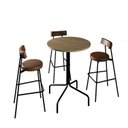 Ver imagem 3 de Mesa Bistrô Barcelona 80cm Marrom/Ciliegio