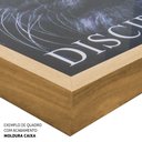 Ver imagem 3 de Quadro Decorativo Ursinho em Moldura Caixa Tacolado Moldura Caixa 3cm Freijó com Vidro 60 X 90cm