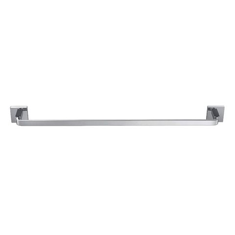 Porta Toalha De Banho Barra Simples - Quadrado Em Latão Cromado HB-A0127 Harmony Porta toalha barra 