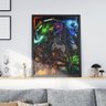 Quadro Grande Decoração Home Office Elegante Moderno Revenda:Baú Nostalgia - 4