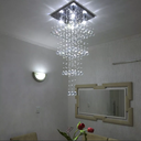 Ver imagem 2 de Lustre de Cristal para Mesa de Jantar com 70cm de Atura