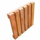 Ver imagem 4 de Kit 4 placas de Deck Em Madeira De Demolição Placas Modulares Madeira Maciça