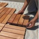 Ver imagem 2 de Deck Madeira De Demolição Placas Modulares 50x50x5