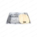 Ver mais imagens de Cuba Gourmet Aço Inox 304 c/ Acessórios 66x45cm Guimmis.casa