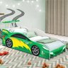 Cama Carro Infantil Verde - 1