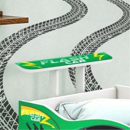 Cama Carro Infantil Verde - 4