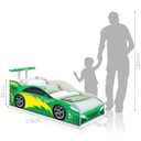 Ver imagem 2 de Cama Carro Infantil Verde