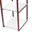 Ver imagem 6 de Mesa com Prateleira Industrial Nic 900 Cobre Tampo Branco
