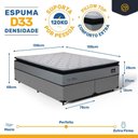 Ver imagem 5 de Cama Box com Colchão de Espuma D33 Pillow Top Maxx Queen 158cm