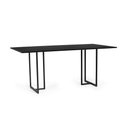 Ver imagem 1 de Mesa de Jantar Retangular Industrial 6 Lugares 200x90 Cm Athos Preto
