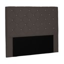 Ver imagem 1 de Cabeceira Tania Cama Box Queen 160cm Suede - SSX Multicoisas - Café