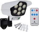 Ver imagem 2 de Super Luminária Solar Sensor Presença Parede Funções Câmera Falsa 7 Cobs 42 Super Leds