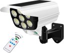 Ver imagem 3 de Super Luminária Solar Sensor Presença Parede Funções Câmera Falsa 7 Cobs 42 Super Leds