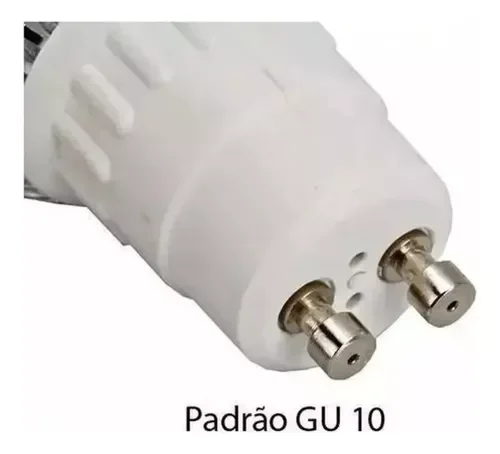 Ver imagem 5 de Kit 4 Lâmpadas Led Gu10 Mr16 6,5w Iluminação Lustre:bivolt/branco Frio