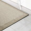 Ver imagem 1 de Tapete Cozinha Jaquard Bavaria 0,45 x 1,20 Bege Niazitex