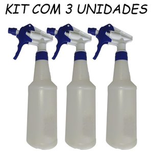 Kit 3 Pulverizadores Borrifador Profissional 500 Ml Spray